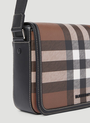 Burberry 스몰 알프레드 메신저 백 브라운 bur0153061