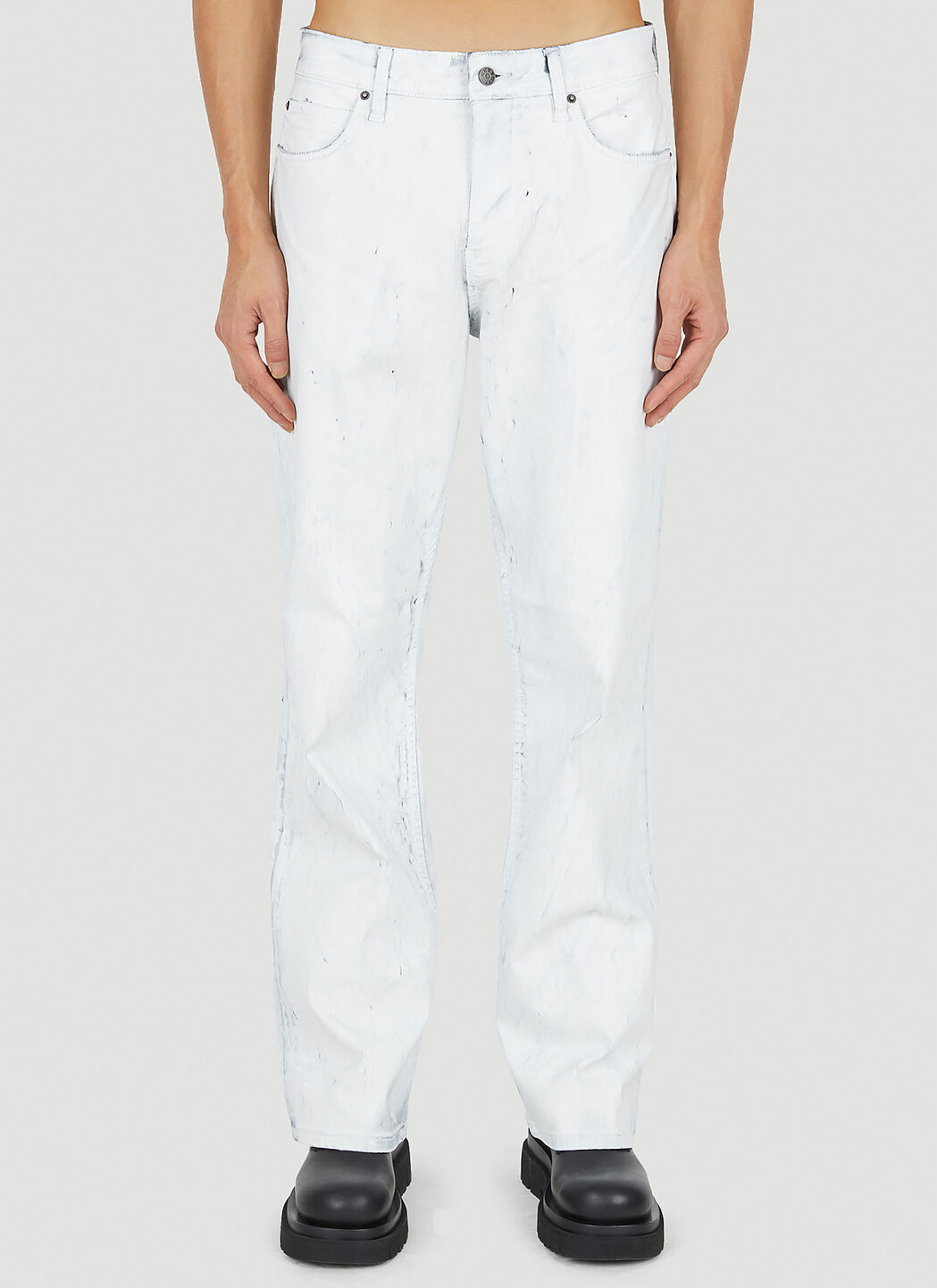 White deals coated jeans