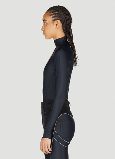 Mugler Cut-Out Bodysuit Black mug0252036