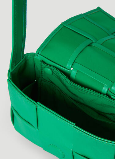 Bottega Veneta Mini Cassette Crossbody Bag Green bov0145018