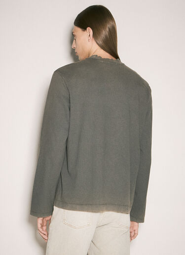 Our Legacy Big Long-Sleeve Sweatshirt Grey our0159002