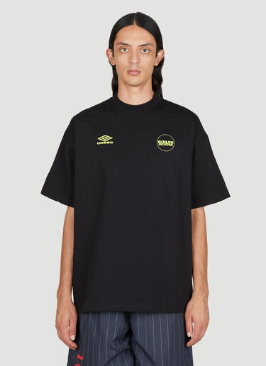 Boiler Room x Umbro Short Sleeve Training T-Shirt Black bou0153006