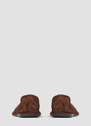 Canal Slippers The Row Canal Slippers Brown row0253009