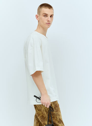 Lemaire Boxy T-Shirt White lem0156011