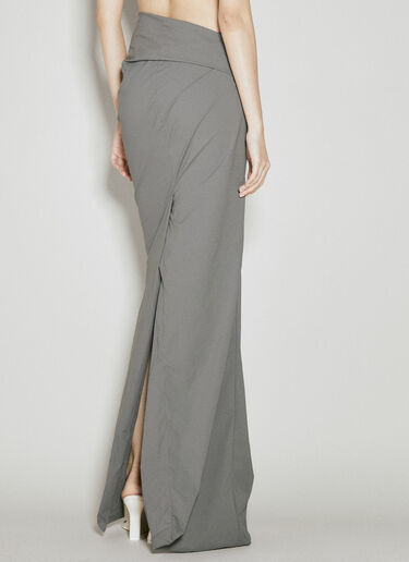 Entire Studios Structured Maxi Skirt Grey ent0253022