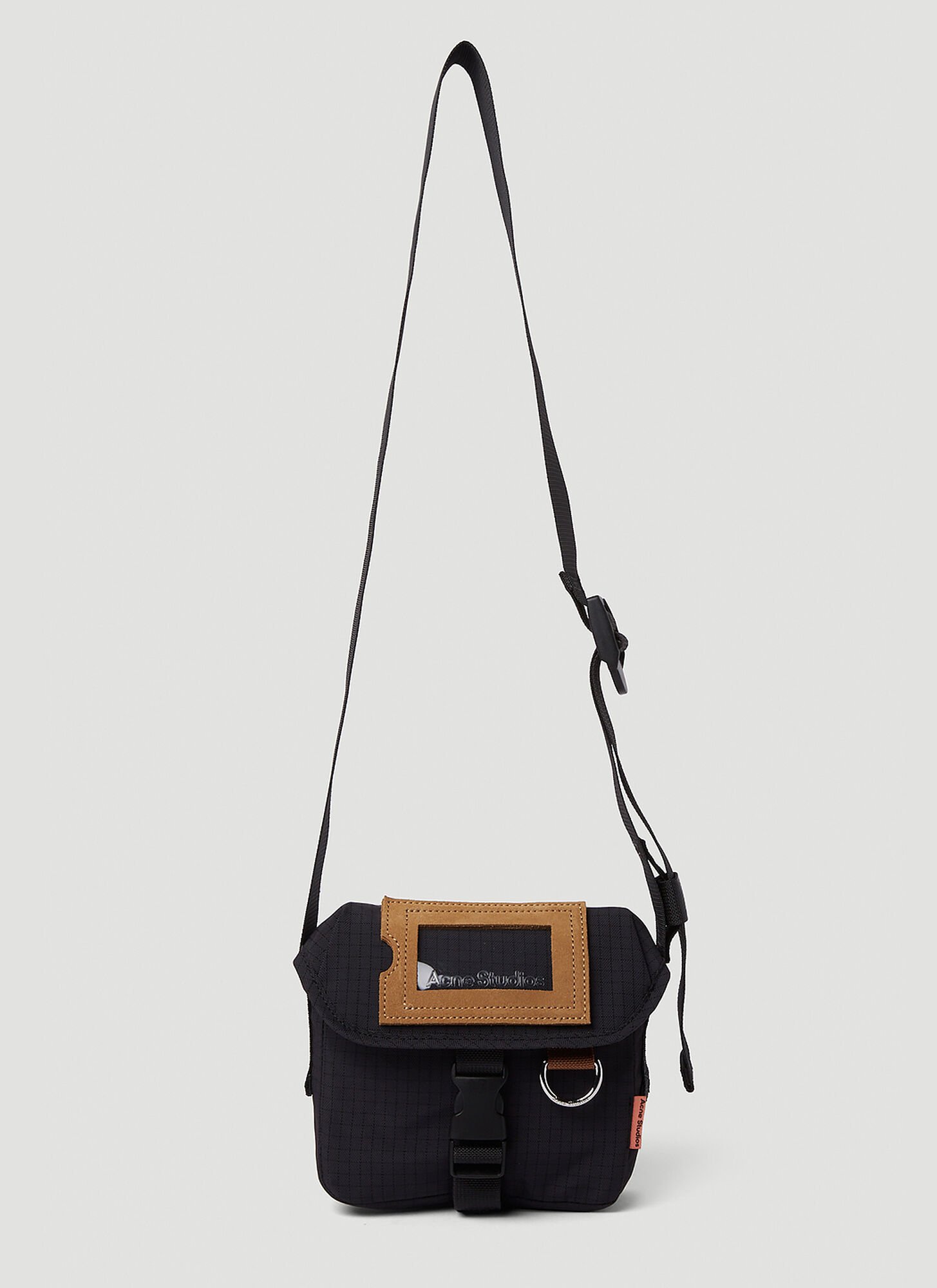 Acne Studios Mini Messenger Crossbody Bag Male Black