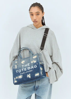 Marc Jacobs The Denim Medium Tote Bag Black mcj0258004