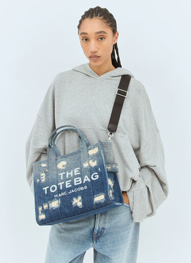 Marc Jacobs 中号牛仔托特包 蓝色 mcj0258002