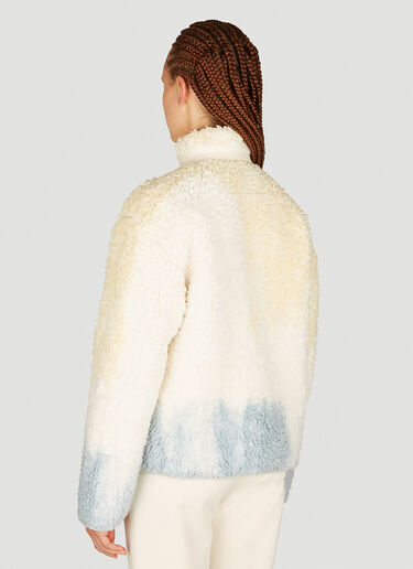 Ombre ソフトフリース ジップアップスウェットシャツ Jil Sander+ Ombre ソフトフリース ジップアップスウェットシャツ クリーム jsp0253007