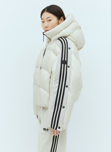 Moncler x adidas Originals Funise Short Down Jacket Cream mad0254001