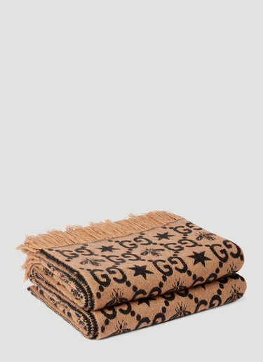 Gucci Plaid Blanket Brown wps0644013