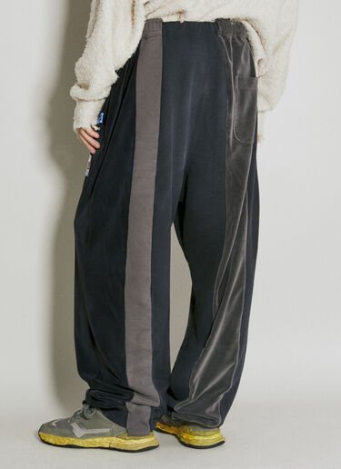 バーティカルスイッチングパンツ Maison Mihara Yasuhiro バーティカルスイッチングパンツ ブラック mmy0154003