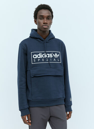 adidas Originals by SPZL バンクトップ フード付きスウェットシャツ ネイビー aos0154003