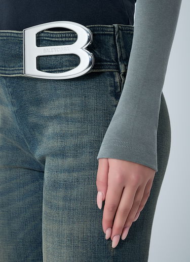 Buckle Bootcut Pants Balenciaga Buckle Bootcut Pants Navy bal0262011