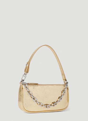 BY FAR Rachel Mini Shoulder Bag Gold byf0252004