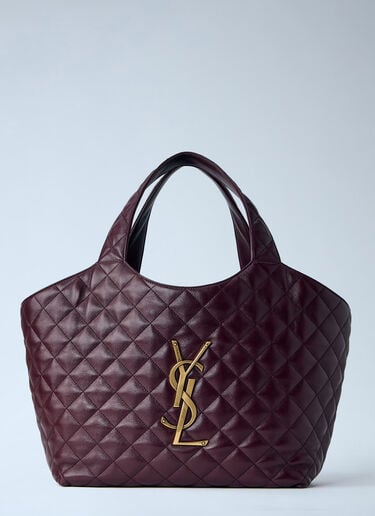 Saint Laurent 이카레 미디엄 나파 숄더백 보르도 sla0263054
