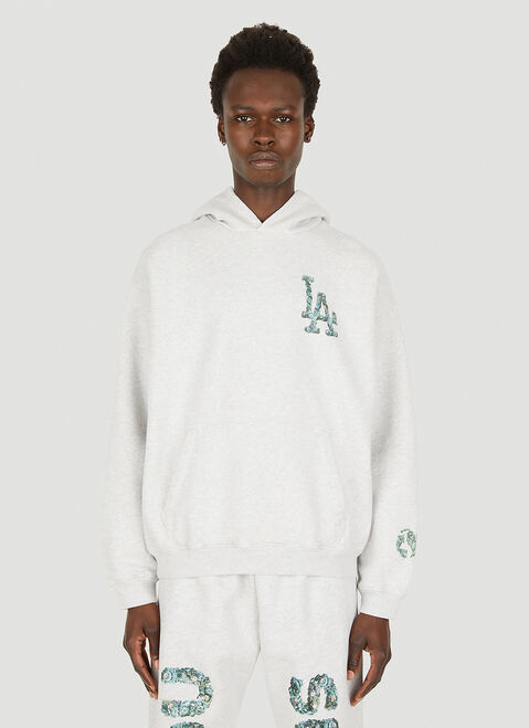 Ecosystem LA Big Dog Hooded Sweatshirt Grey ecs0150009