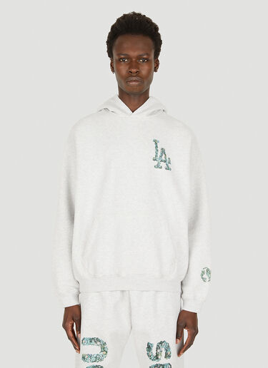 LA Big Dog Hooded Sweatshirt Ecosystem x DRx LA Big Dog Hooded Sweatshirt Grey eco0149003