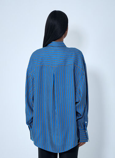 TOTEME Striped Shirt Navy tot0263013