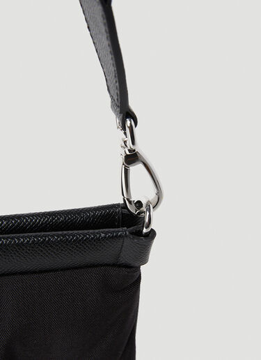 Maison Margiela Glam Slam Sport Flat Pocket Crossbody Bag Black mla0153041