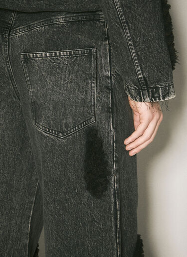 Song for the Mute Boyfriend Jeans Black sfm0158016
