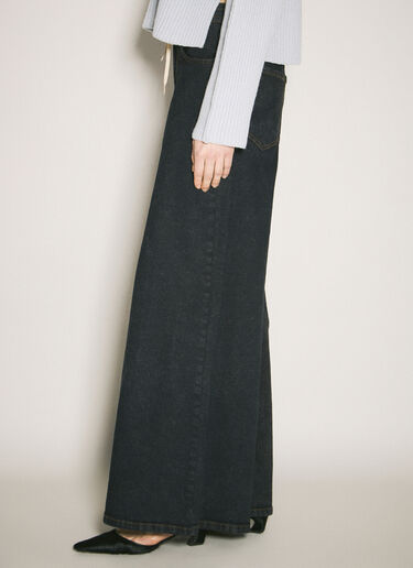 Marni Wide-Leg Stretch Jeans Black mni0257015