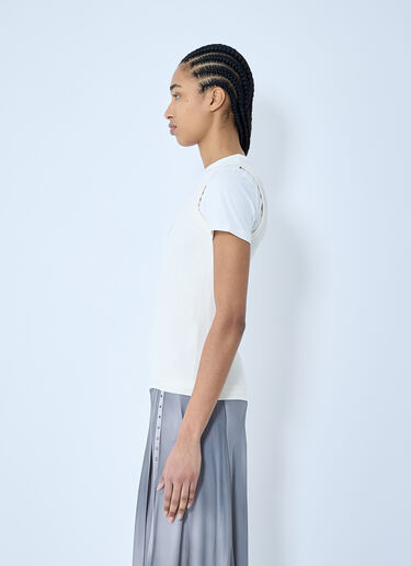 Layered T-Shirt Acne Studios Layered T-Shirt White acn0260005