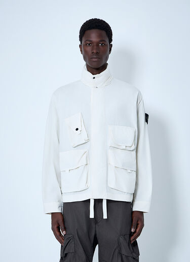 Stone Island Utility Pocket Jacket Ivory sto0164067