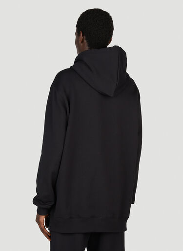 Curblace Hooded Sweatshirt Lanvin Curblace Hooded Sweatshirt Black lnv0153008