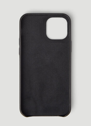 Vetements Logo iPhone 12 Pro Case Black vet0146034