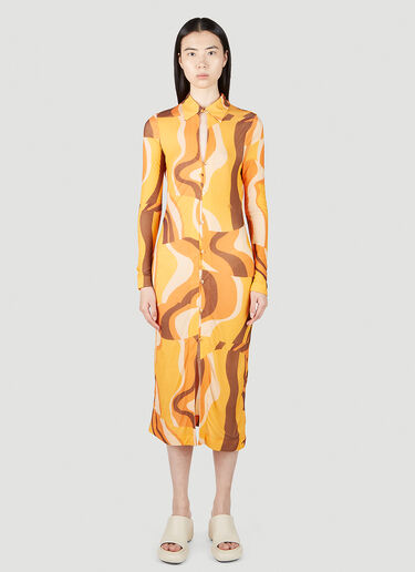 Rejina Pyo Sana Dress Orange rej0251008