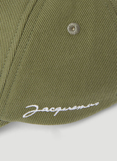 Jacquemus La Casquette Baseball Cap Khaki jac0154030
