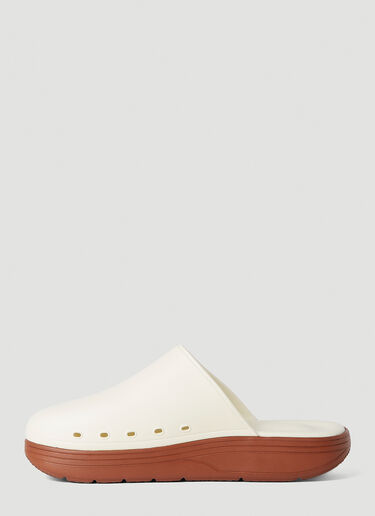 Suicoke Polk Mules Cream sui0351014