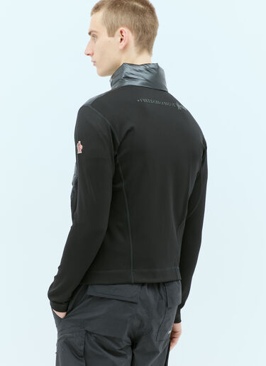 Moncler Grenoble Padded Zip-Up Cardigan Black mog0155004