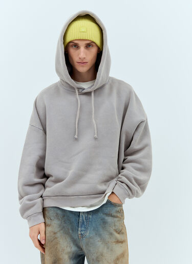 Acne Studios 스몰 페이스 로고 비니 햇 옐로우 acn0157035