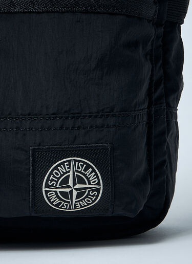 나일론 금속 크로스바디 백 Stone Island 나일론 금속 크로스바디 백 블랙 sto0162053