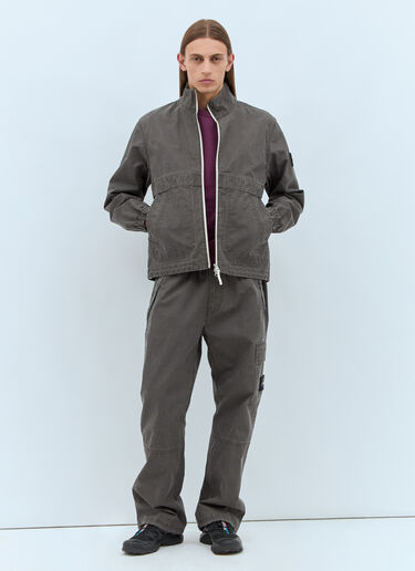 Stone Island 拼接结构夹克  灰色 sto0158001