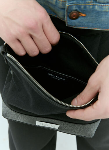 Maison Margiela 小号 5AC Hobo 斜挎包 黑 mla0155041