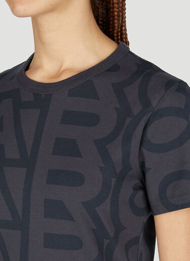 Marc Jacobs 字母花押 Baby T 恤 黑色 mcj0251001