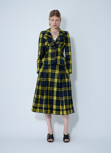 Vivienne Westwood Drunken Tailored Jacket Yellow vvw0261009