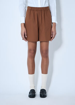 Max Mara Track Shorts Brown max0260007