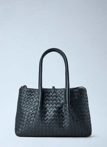 LN-CC® - Bottega Veneta: Pinacoteca Medium Handbag - Black Bottega Veneta Pinacoteca Medium Handbag Black bov0265030