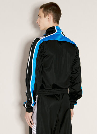 Martine Rose Shrunken Track Jacket Black mtr0356001