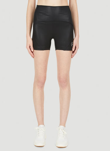 adidas by Stella McCartney ロゴスポーツショーツ ブラック asm0248008