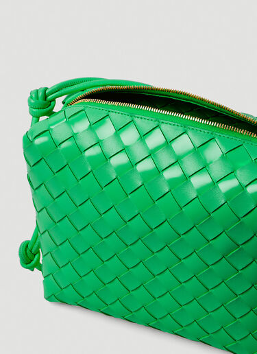 Bottega Veneta [루프 인트레치아토] 스몰 숄더 백 그린 bov0249019