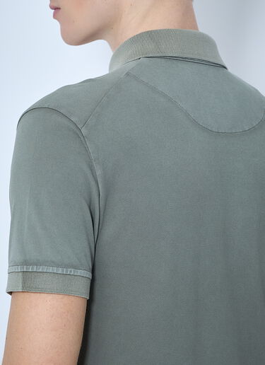 Vivienne Westwood Ripped Polo Shirt Green vvw0160004