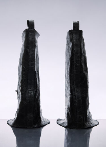 Rick Owens DRKSHDW Low Fetish Boots Black drk0158016