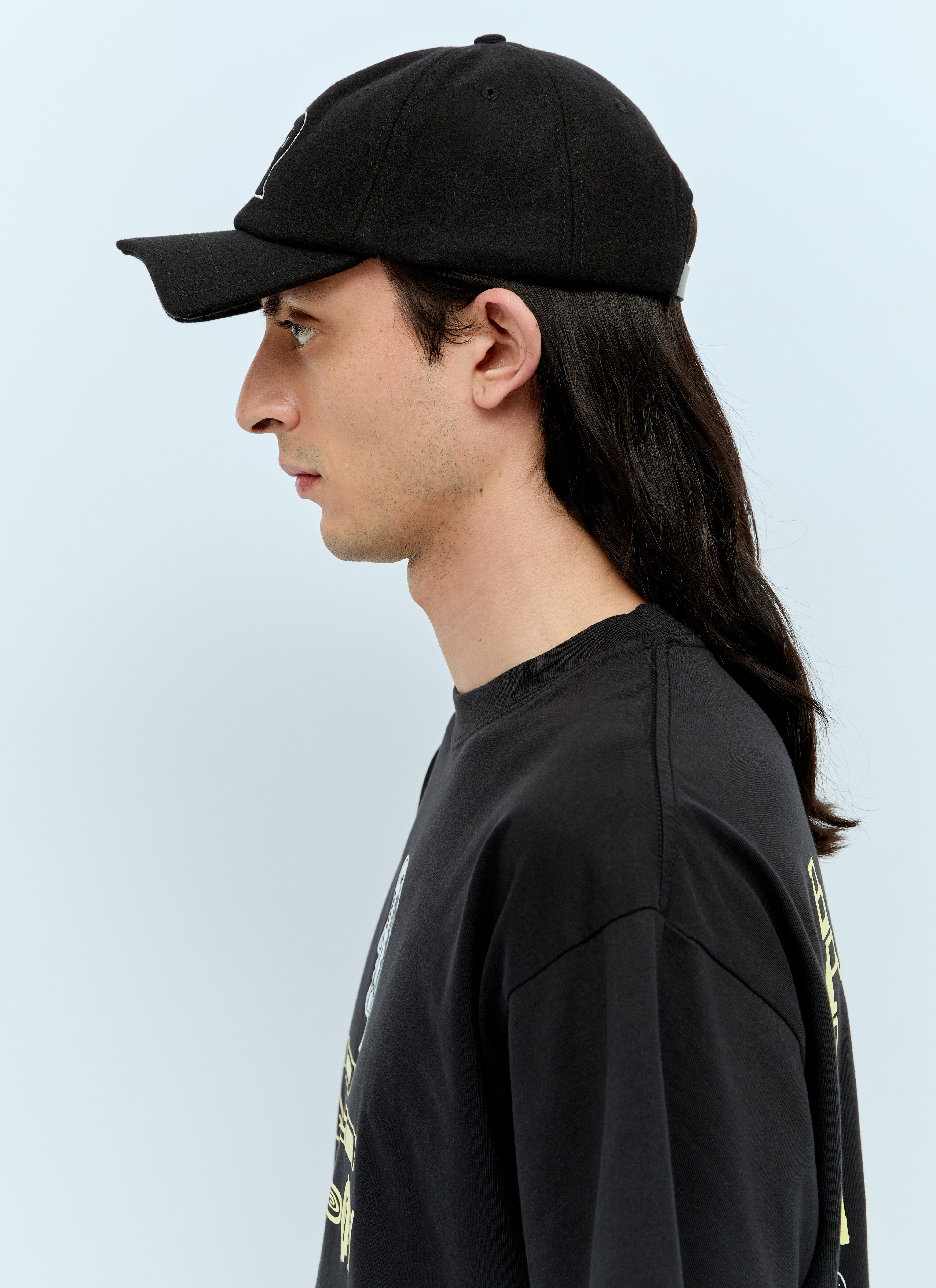 Batwing Logohead Hat - Black – Brain Dead