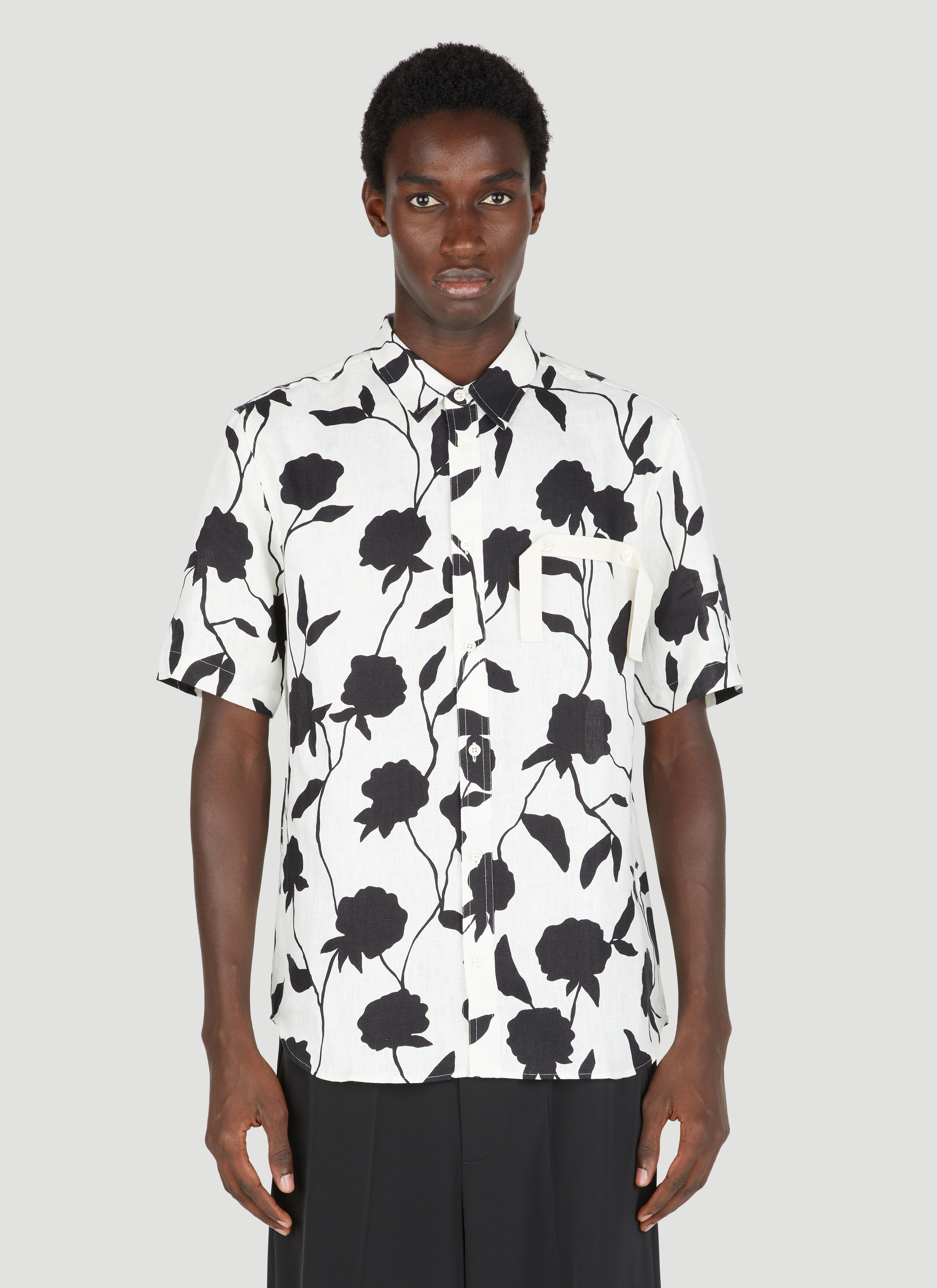 Jacquemus Men s La Chemise Melo Shirt in White LN CC