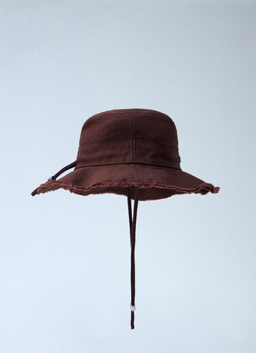 LN-CC® - Jacquemus: Le Bob Artichaut Hat - Brown Jacquemus Le Bob Artichaut Hat Brown jac0366015